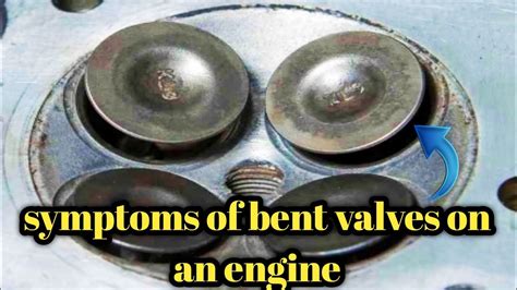 compression test bent valves|symptoms of a bent valve.